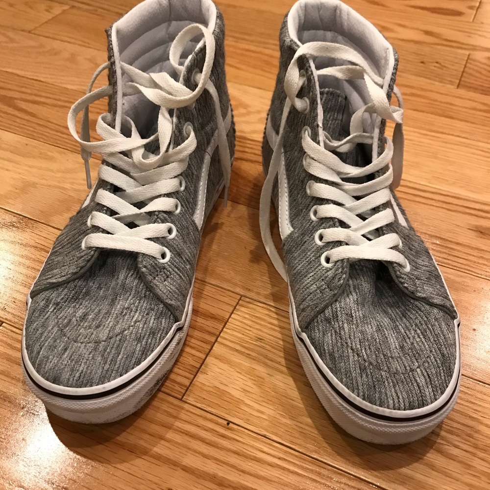 Vans high top Grey